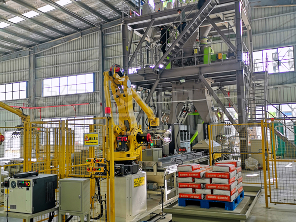 全自動干粉砂漿生產線 全自動干粉砂漿生產線